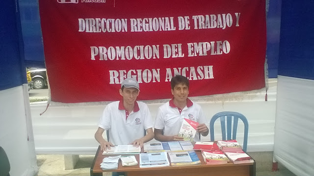 Dirección de Trabajo de Áncash realizará la “Feria Informativa Laboral 2016”