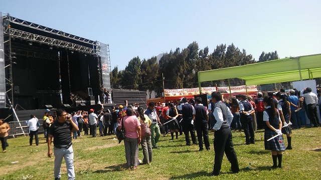 Hoy se inauguró la feria de San Pedrito en el Vivero Forestal de Chimbote