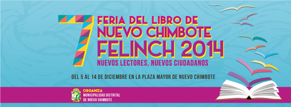 Programa de la VII Feria del Libro de Nuevo Chimbote 2014