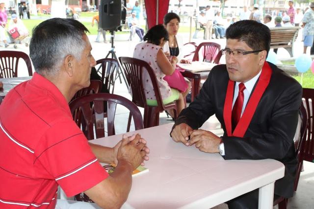 Odecma de corte del Santa realiza quinta feria itinerante en Huarmey para recibir quejas de usuarios