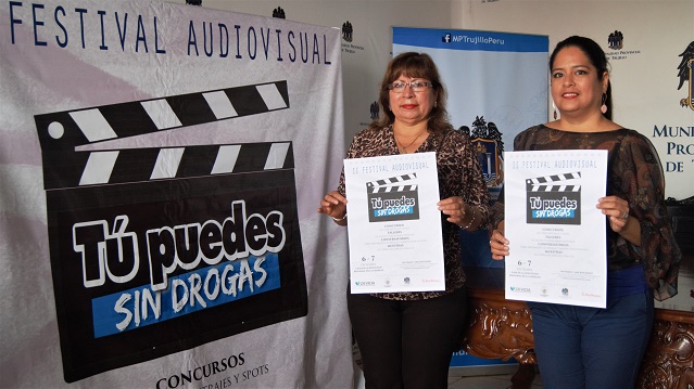 Instituciones realizarán en Trujillo festival audiovisual para prevenir consumo de drogas
