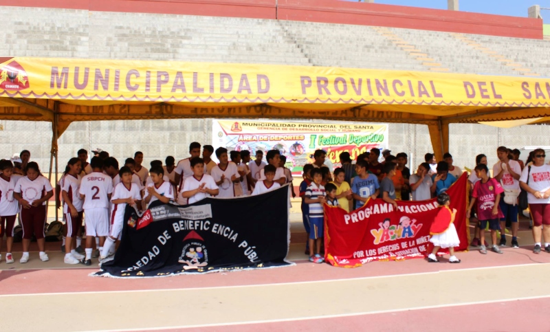 Chimbote: Festival Deportivo de Verano busca prevenir acciones de riesgo en niños y adolescentes