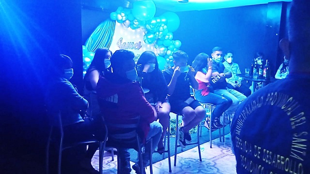 Intervienen a más de 30 personas participando de fiesta Covid-19 en Chimbote