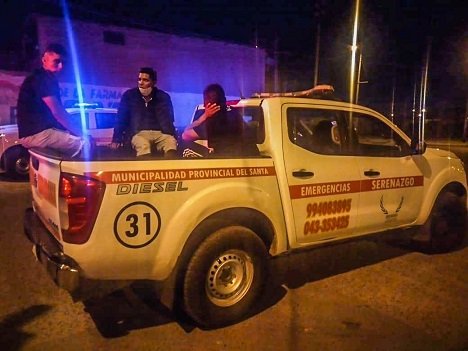 Policía y serenazgo intervienen a 48 personas en fiesta con “chancalatas” en Chimbote