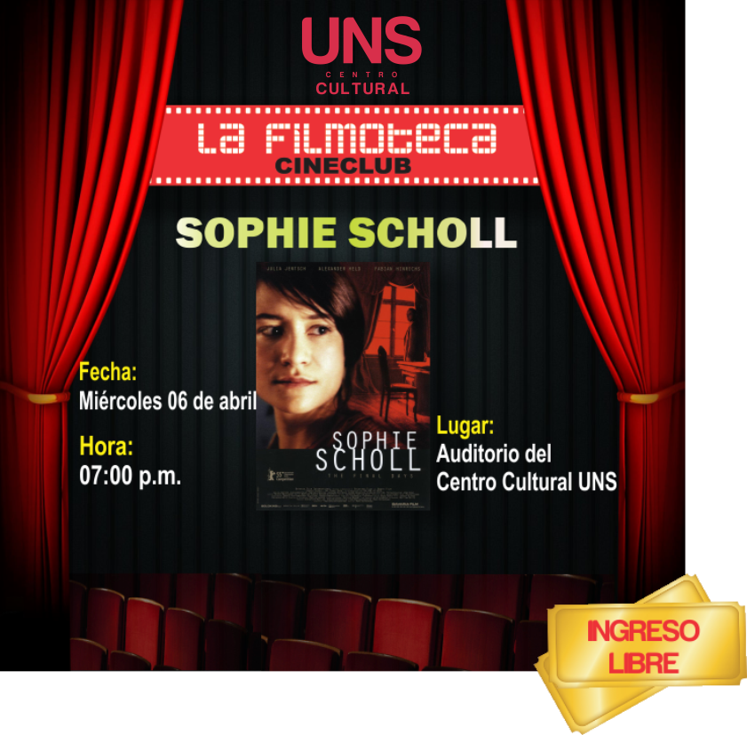 “La Filmoteca” estrena cartelera de abril en el Centro Cultural de la UNS