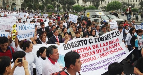 Chimbote: alistan movilización en Lima por los dos años de crimen de Ezequiel Nolasco 