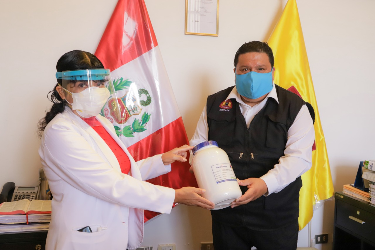  Uladech Católica firma convenio con la MPS para elaboración de ivermectina