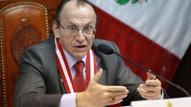 Peláez Bardales justificó la remoción de fiscales que investigaron “la Centralita”