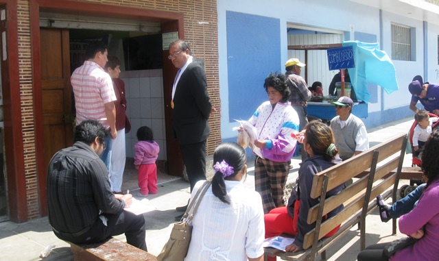 Fiscal de Prevención del Delito inspecciona hostal donde funciona posta médica