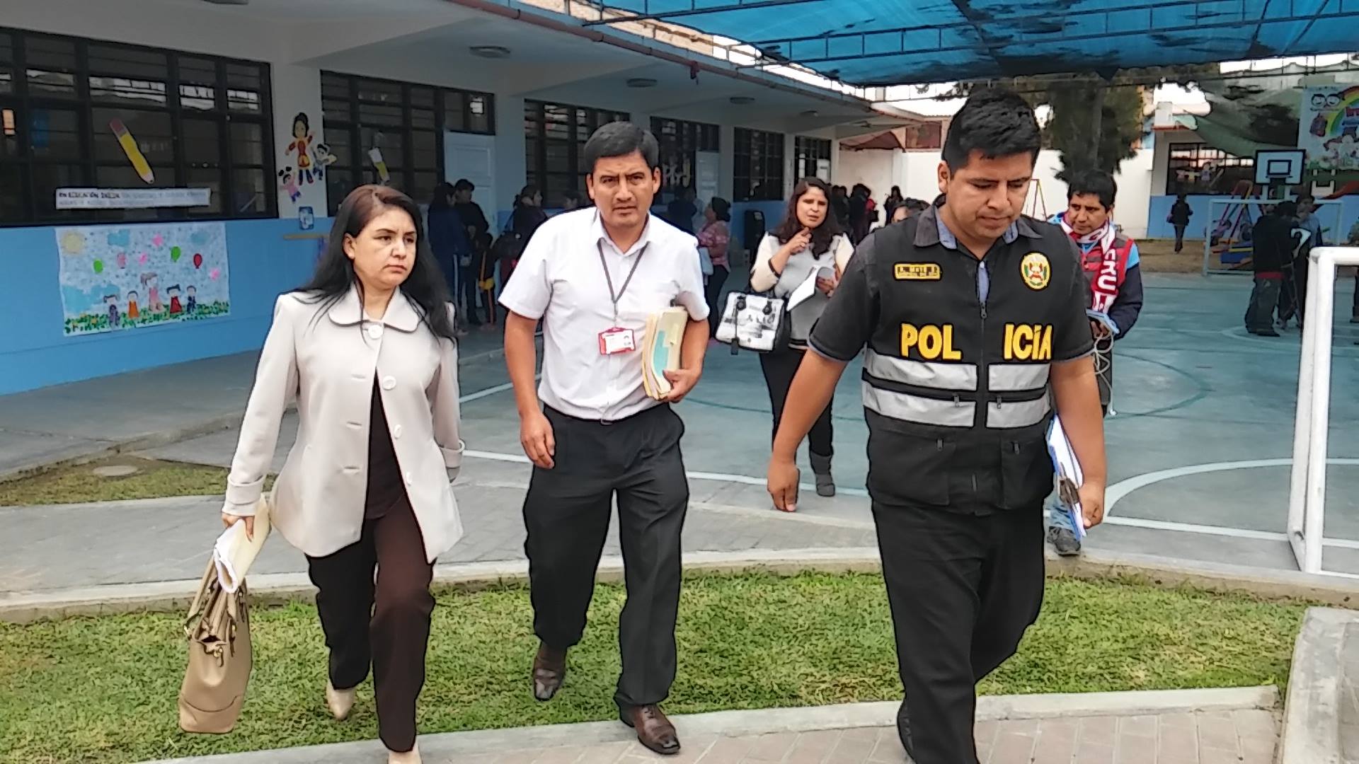 Fiscalía y Ugel Santa realizan diligencia por supuesta violación contra menor en jardín 