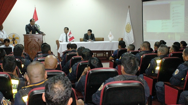 Personal de serenazgo es capacitado por Fiscalía del Santa en delincuencia y corrupción