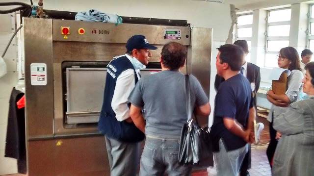 Fiscalía verifica estado de equipo en hospital Regional de Nuevo Chimbote 