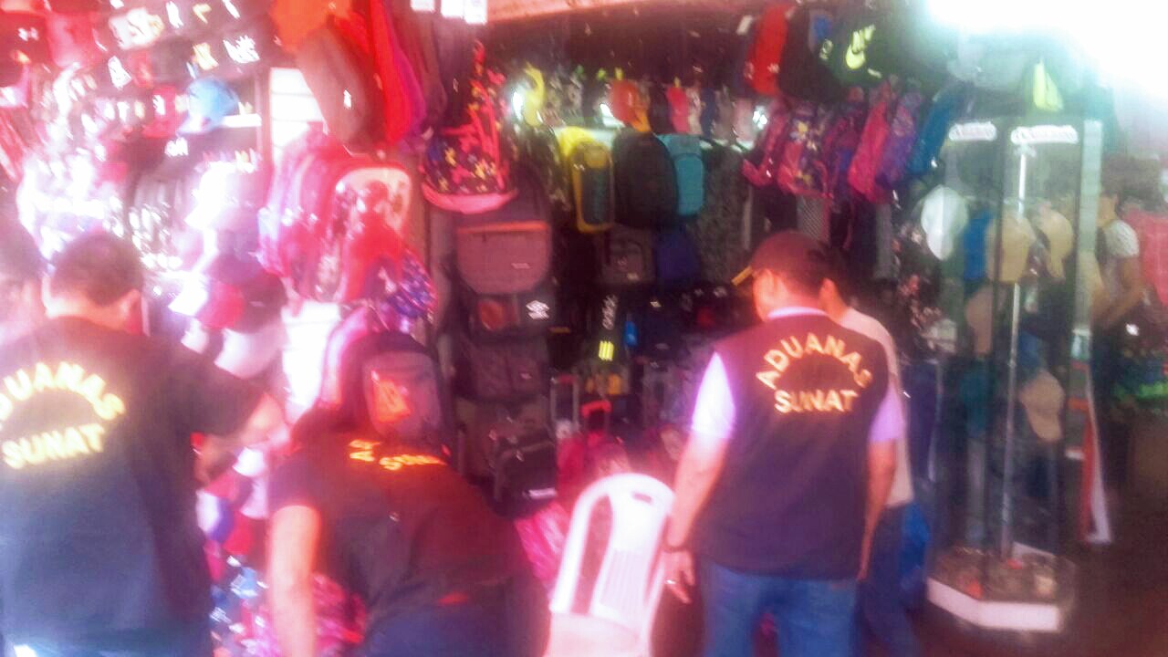 Chimbote: incautan 150 prendas de vestir valorizadas en más de 8 mil soles