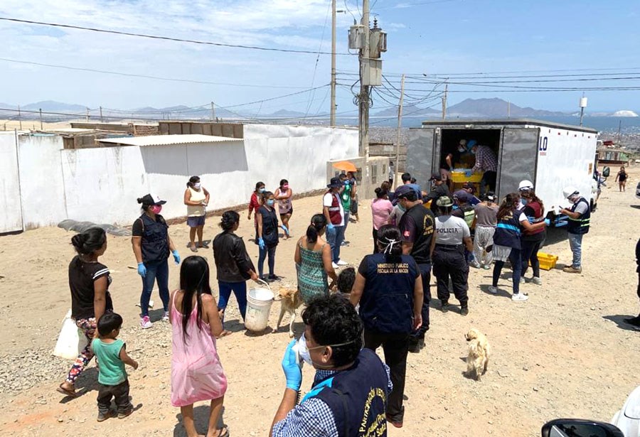 Fiscalía donó 8 mil kilos de caballa que fueron decomisados por no tener talla mínima