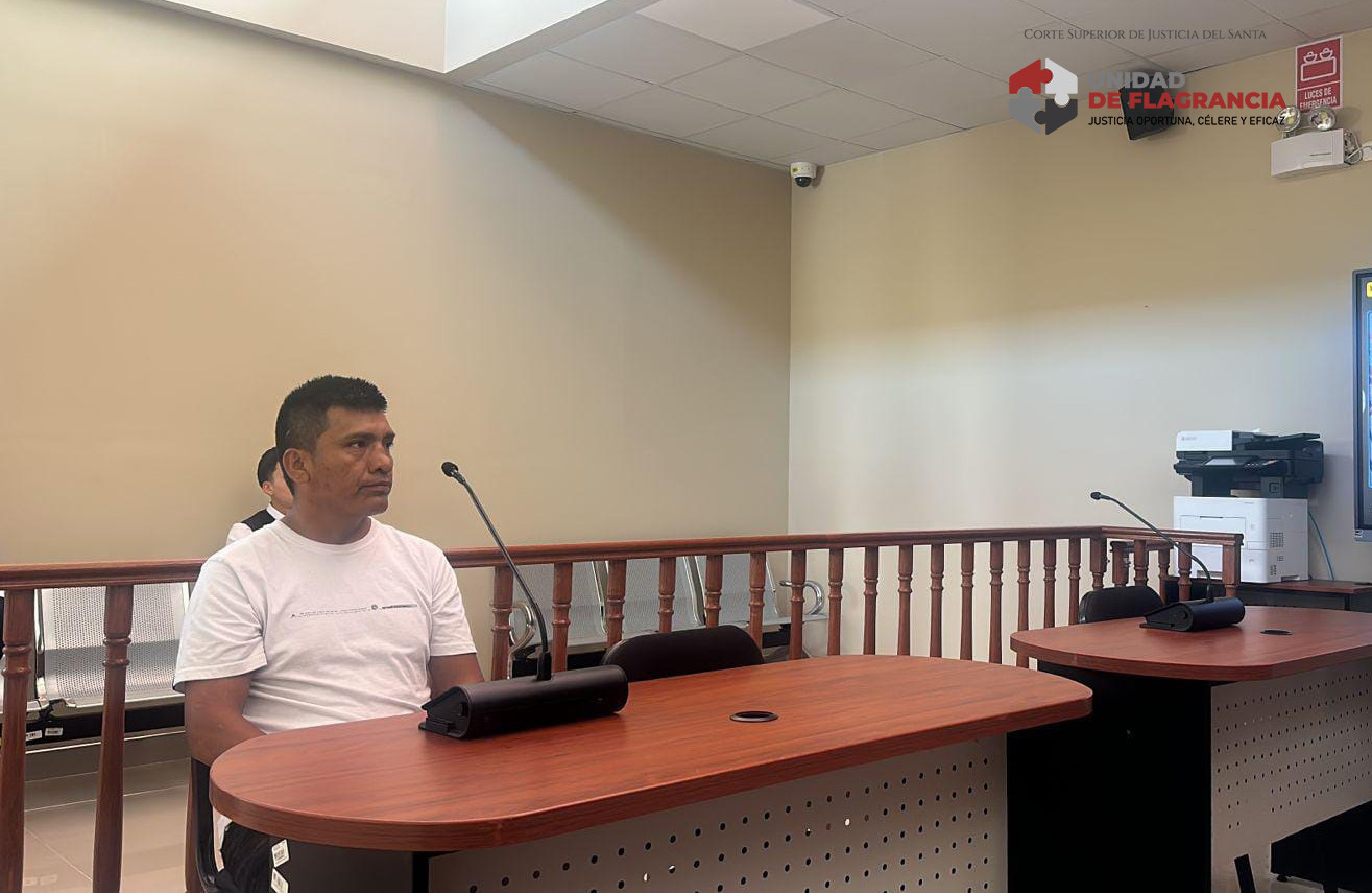 Sentencian a jornadas comunitarias a sujeto que realizó tocamientos a una joven en Nuevo Chimbote