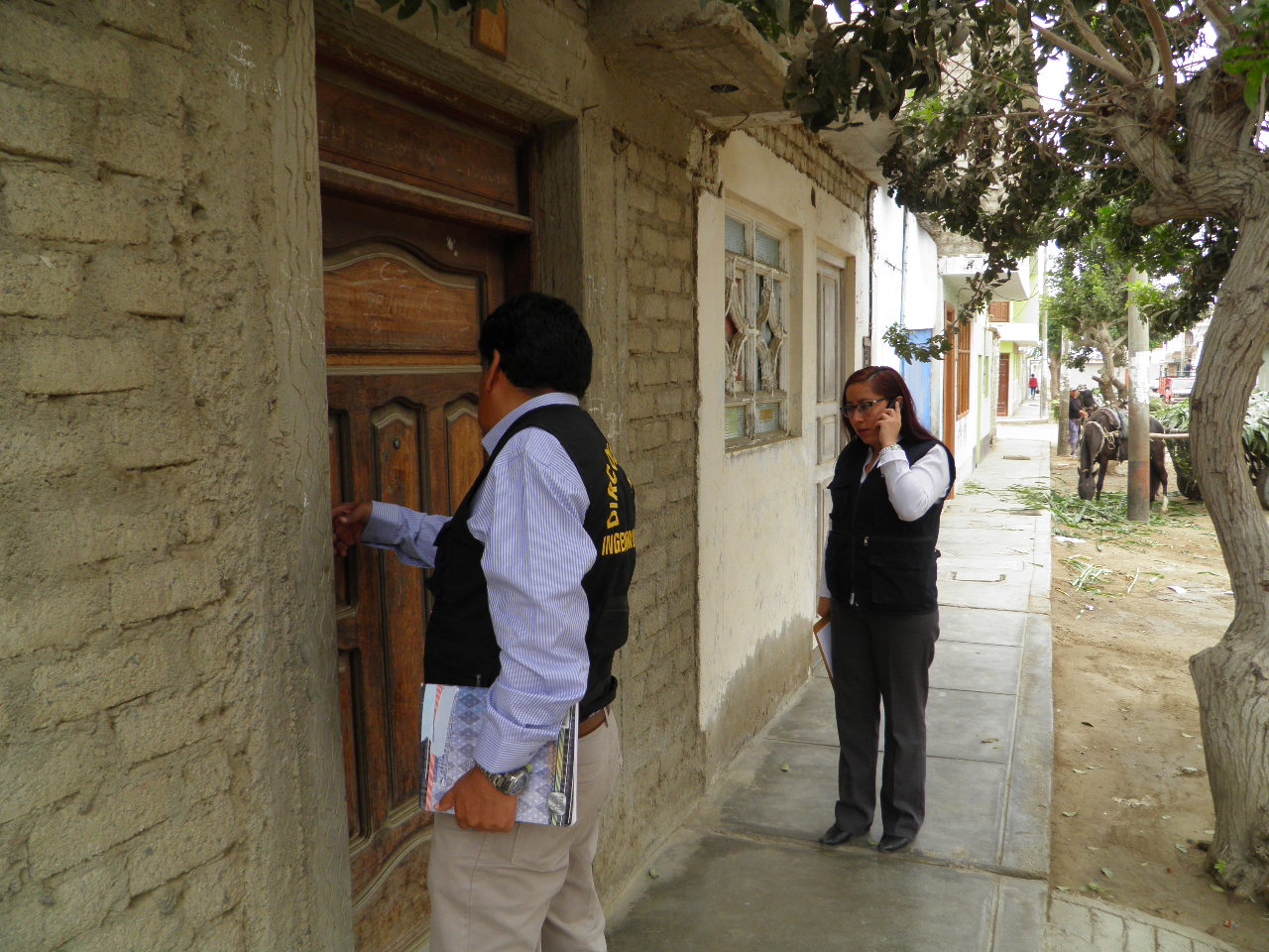 Chimbote: Fiscalía realiza tasación y peritaje a vivienda de Florencio Román  