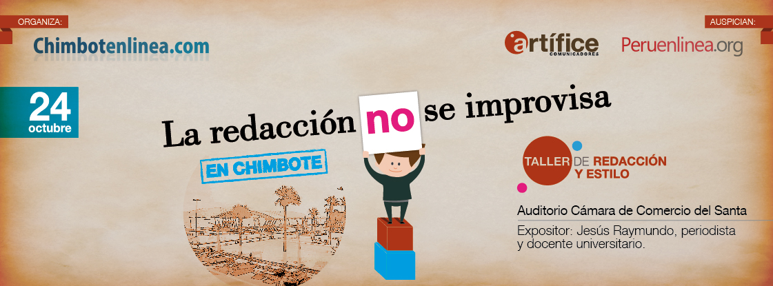 Taller "La redacción no se improvisa" 2015  en Chimbote