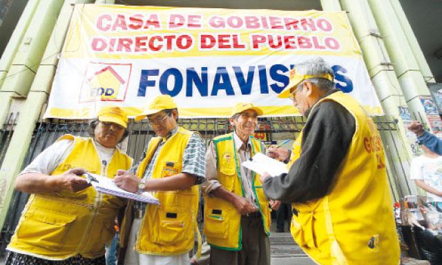 Fonavistas recibirán devolución de aportes en una sola cuota de 1.300 soles
