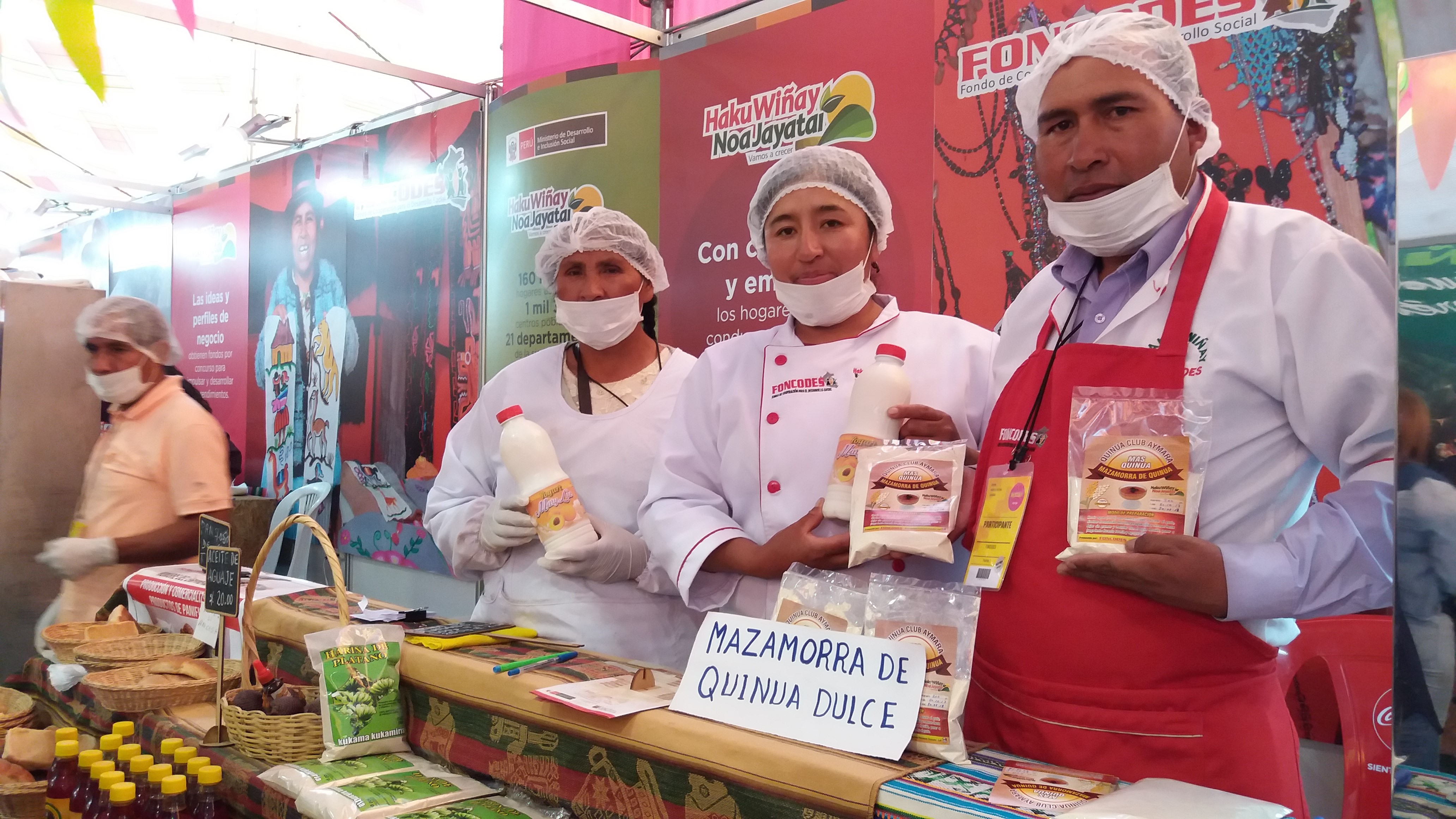 Más de S/ 87 mil vendieron emprendimientos de Haku Wiñay/Noa Jayatai  en “Mistura”