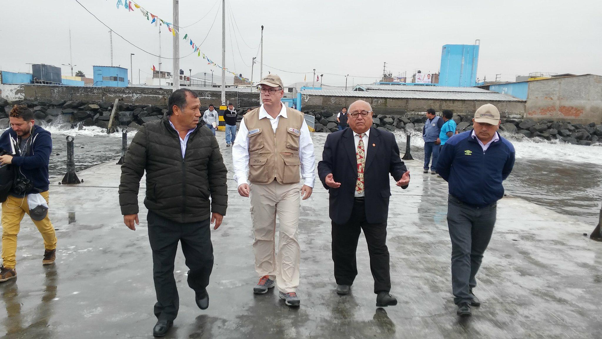 Fondepes verifica condiciones del Desembarcadero Pesquero Artesanal de Chimbote