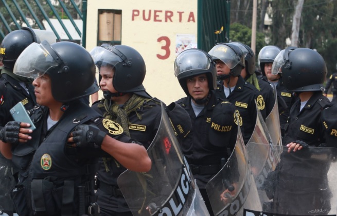 La Policía detuvo a cuatro personas por sospecha de terrorismo en intervención a San Marcos 