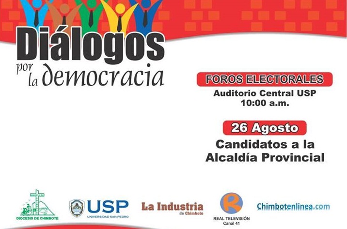 Mañana inicia el foro electoral “Diálogos por la Democracia”