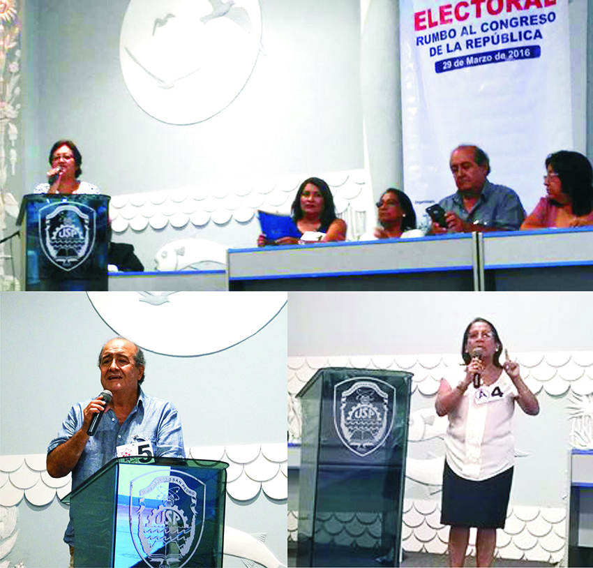 Foro Diálogos por la Democracia: Ghilardi, Odar y Trujillo presentan sus propuestas