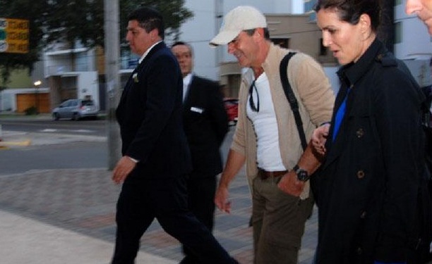 Actor español Antonio Banderas ya está en Lima