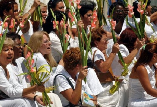 Damas de Blanco recogen premio de DDHH y piden democracia para Cuba