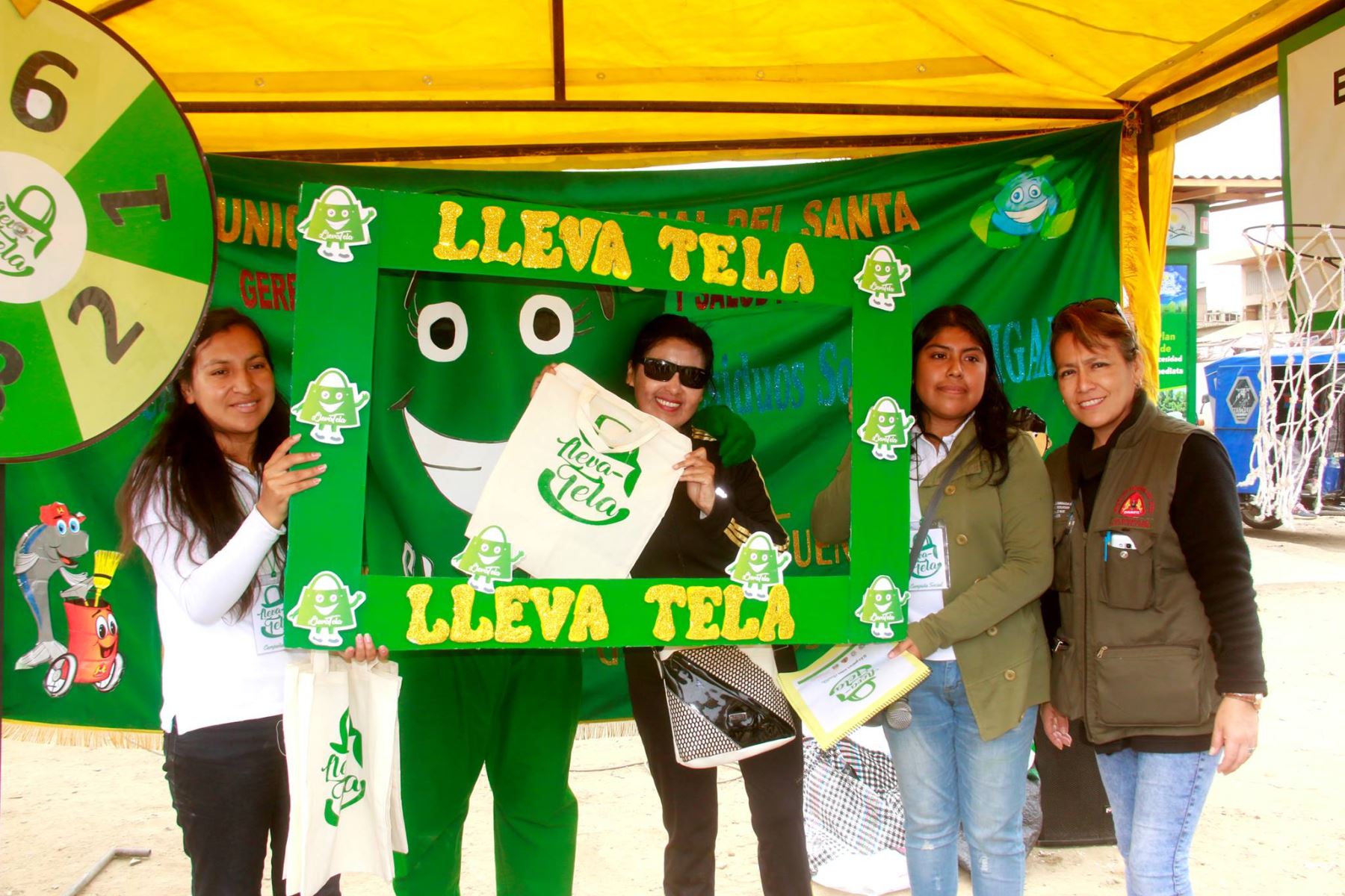Chimbote: comuna provincial promueve uso de bolsas de tela en mercados