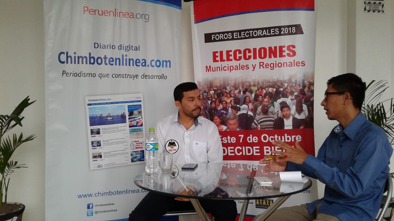 Elecciones 2018: candidato Jorge Glenni propone modelo de gestión municipal participativa