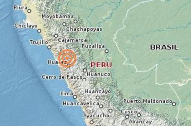 Sismo de 4.0 grados se registró esta tarde en Huarmey