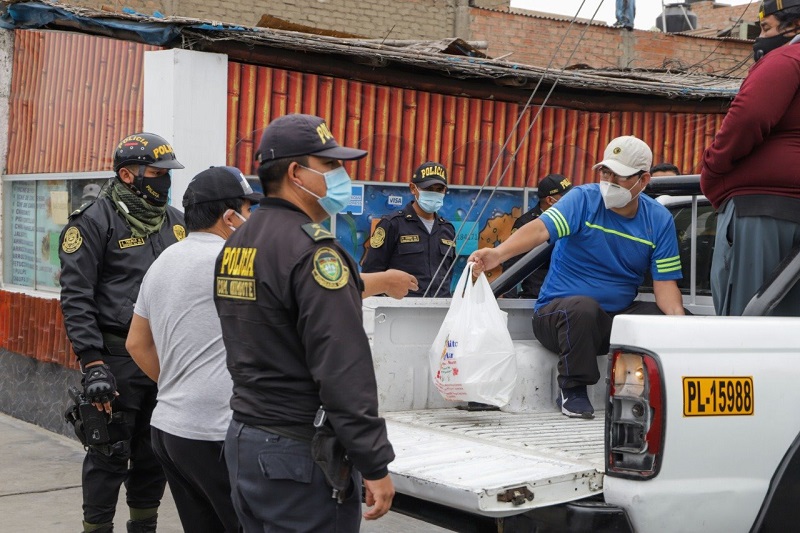 Chimbote: MPS y Policía Nacional intervienen cebichería Caballito de Mar