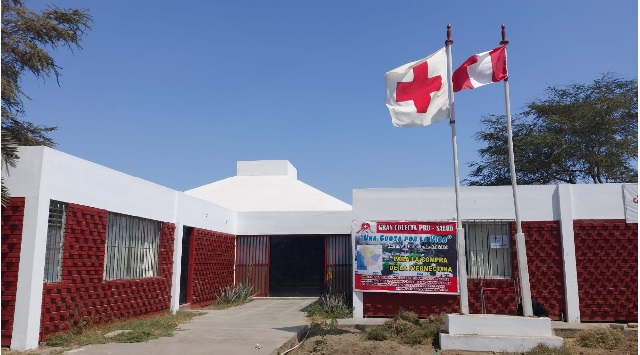 Cruz Roja habilitó 6 habitaciones para aislar pacientes con covid-19 en sus instalaciones de Casma