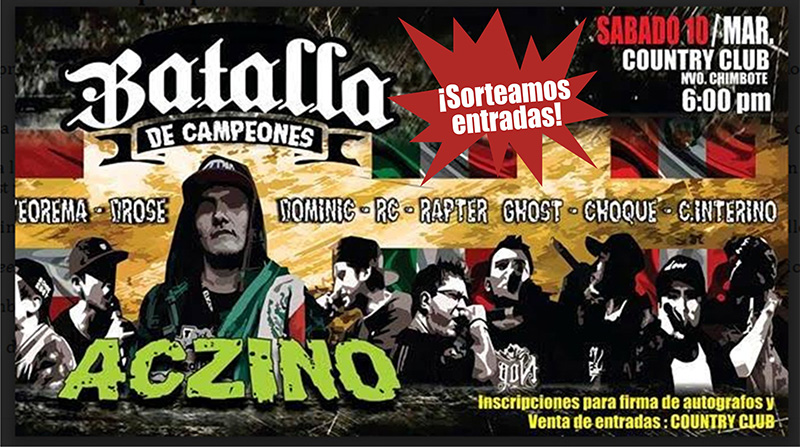 ¡Sorteamos entradas para espectáculos de freestylers en Nuevo Chimbote!