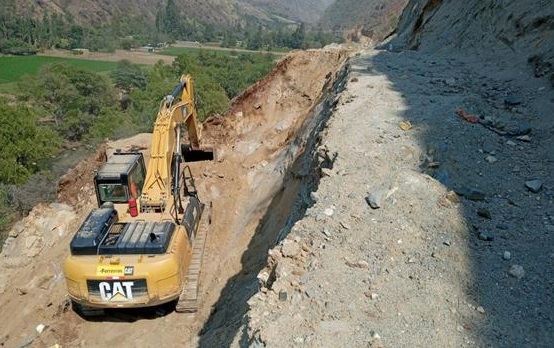 Reinician trabajos en vía que une a regiones de Áncash y Huánuco