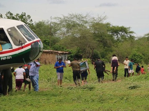Dirección General de la PNP y Comité de Damas entregan ayuda a personal de la macro región La Libertad-Áncash