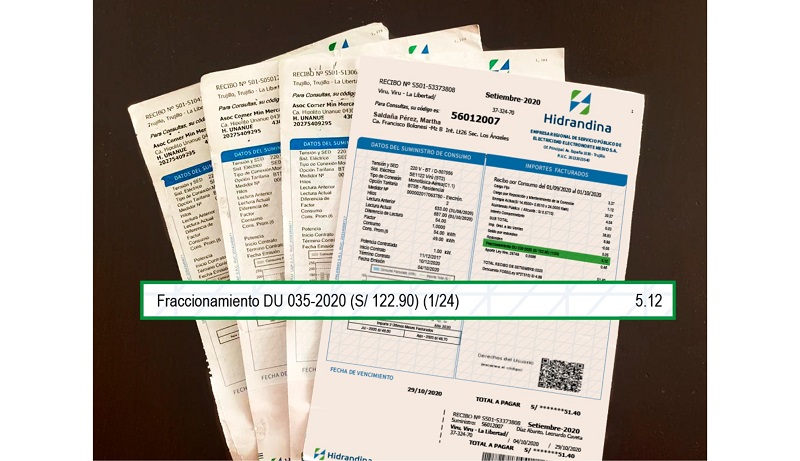 Hidrandina: "Fraccionamiento de deuda obedece a decreto de urgencia"