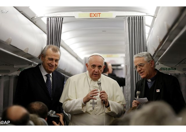 El Papa Francisco espera visitar el Perú en el 2016