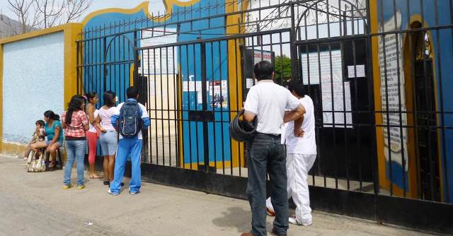 Inició proceso de inscripción de alumnos en colegio Inmaculada