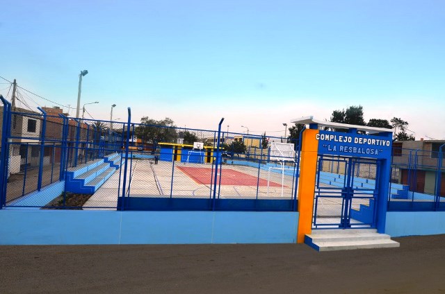 Este sábado inauguran renovado complejo deportivo “La resbalosa”   