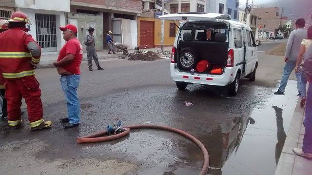 Chimbote: fuga de gas alarmó a vecinos del jirón José Olaya