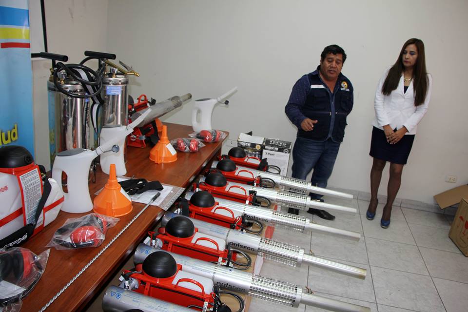 Chimbote: Red de Salud Pacífico Norte adquiere máquinas para fumigar este verano