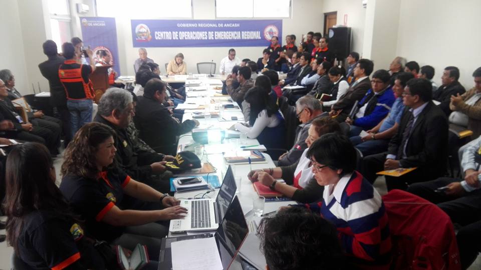 Funcionarios del Gobierno Regional de Áncash son asignados a atender emergencias en las provincias