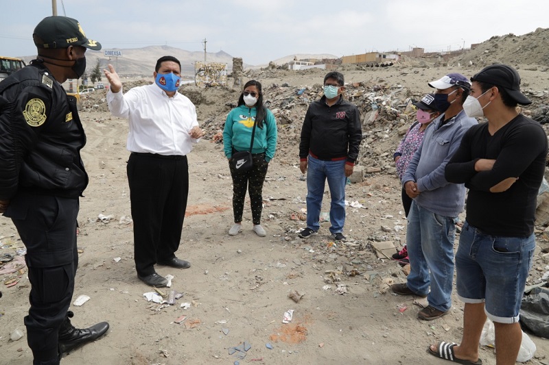 Habilitan terreno de futuro mercado mayorista que será entregado a nueva junta directiva de "El Progreso" de Chimbote