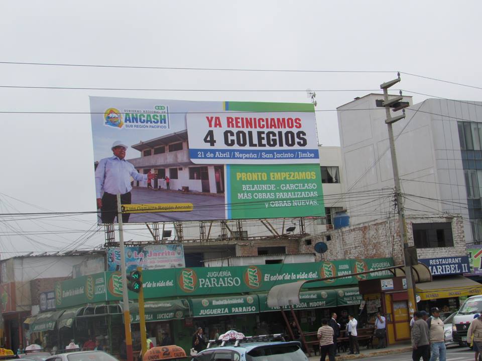 Chimbote: Defensoría pide tener cuidado con infringir la Ley de Publicidad Estatal