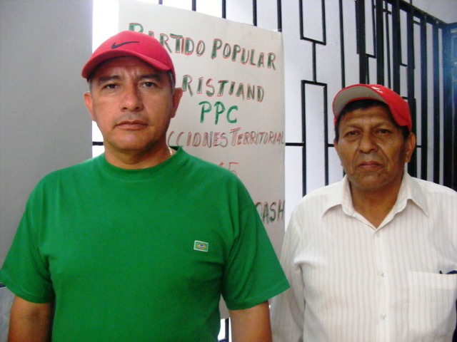 Felipe Mantilla y Pedro del Águila son elegidos dirigentes del PPC en Áncash y la provincia del Santa