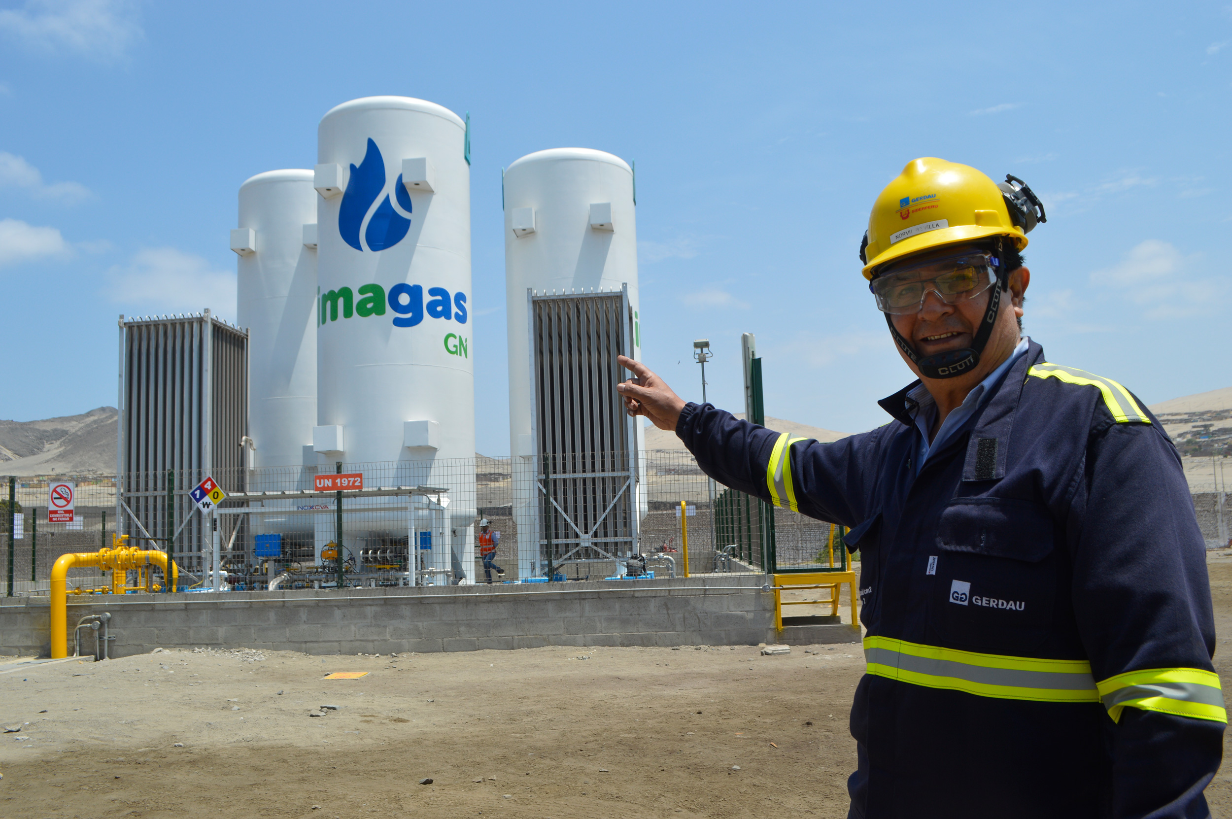 SiderPerú ya opera con gas natural licuado en su proceso productivo