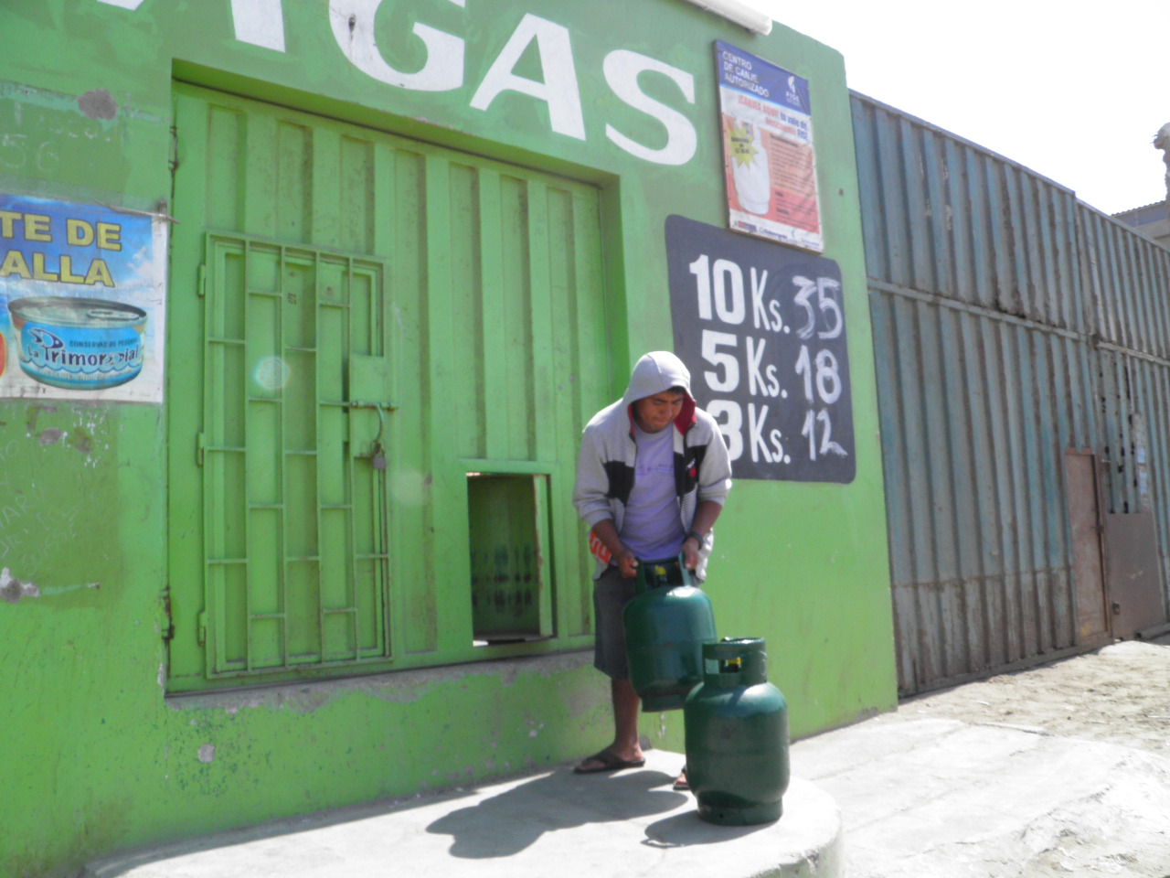 Chimbote: Balón de gas doméstico también sufre alza por desabastecimiento de GLP