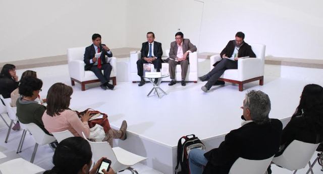  Fondo Editorial de Nuevo Chimbote presentó obra de Óscar Colchado en la Filbo-Colombia 